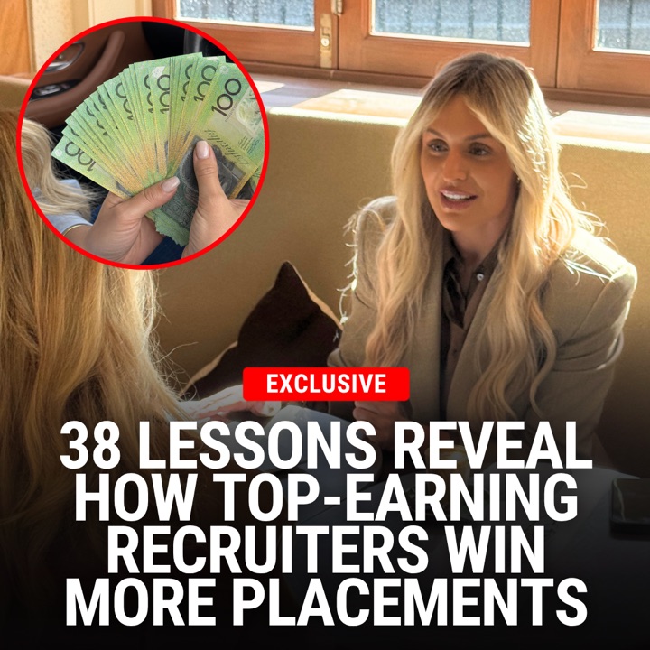 38 lessons reveal how top-earning recruiters win more placements